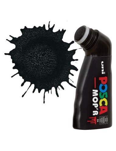 Uni Posca MOP‑R Black – 19 mm Mop Broad Tip Marker LAG28424 Osama | Futurartshop.com