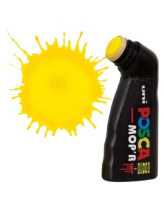 Uni Posca MOP‑R Yellow – 19 mm Mop Broad Tip Marker LAG28419 Osama | Futurartshop.com
