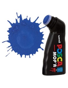 UniPosca MOP‑R Blu – Pennarello Mop 19 mm Extra‑Broad LAG28425 Osama | Futurartshop.com