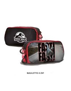 Jurassic World 2‑Zip Pencil Case – Kids School Pouch GIOJU904000 Giochi Preziosi | Futurartshop.com