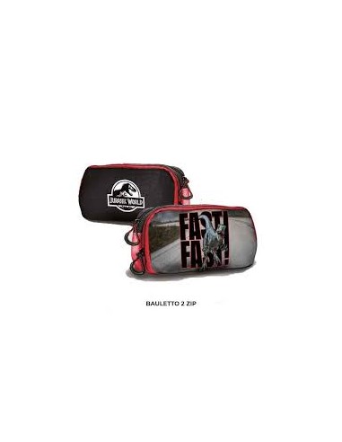 Astuccio Bustina 2 Zip Jurassic World – Scuola Bambini GIOJU904000 Giochi Preziosi | Futurartshop.com