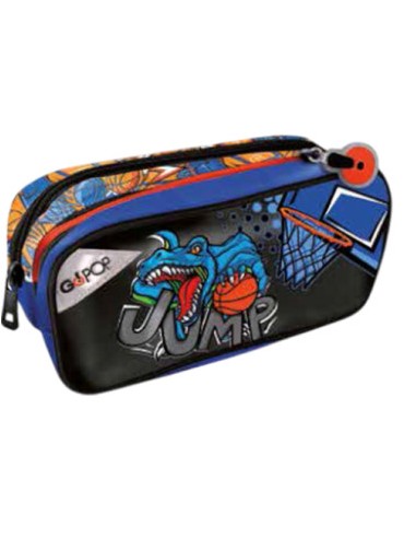 Go Pop Astuccio Maxi 2 Zip – 2 Scomparti Tema Slam Dunk GIOGG9X8210 Giochi Preziosi | Futurartshop.com