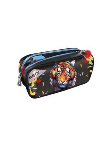 Go Pop Maxi Pencil Case – 2 Compartments Tiger Beats Style GIOGG9X8110 Giochi Preziosi | Futurartshop.com