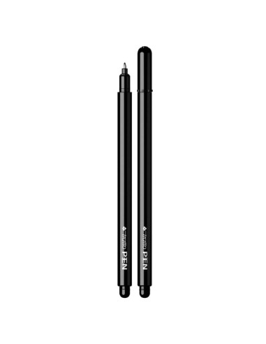 Tratto Pen Metal Look Black – 0.5 mm Fine-Tip Marker 2189253078009 Fila | Futurartshop.com