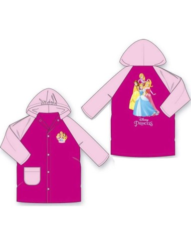 Mantellina Impermeabile Principesse Disney 3 Anni – 98 cm con Cappuccio VYAPRI23-1845/3A Futurart | Futurartshop.com