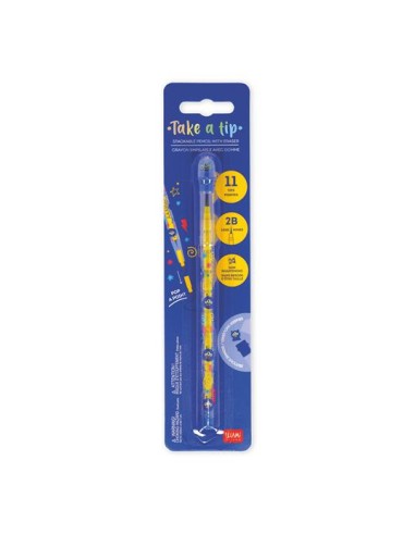 Legami Matita Impilabile Monster – 11 Mine + Gomma 2B LEGSTE0003 Legami Milano | Futurartshop.com