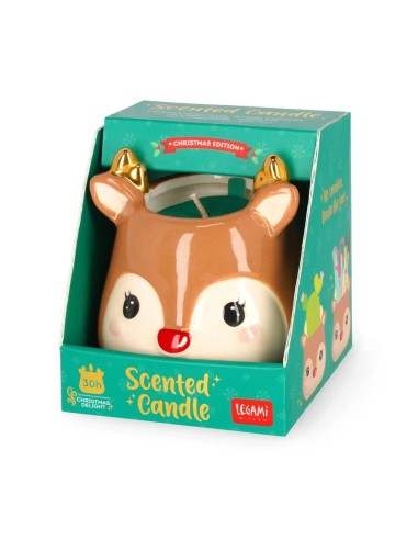 Legami Candela Profumata Reindeer – Vela Natalizia in ceramica LEGCDL0010 Legami Milano | Futurartshop.com