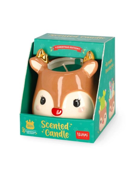 Legami Candela Profumata Reindeer – Vela Natalizia in ceramica LEGCDL0010 Legami Milano | Futurartshop.com