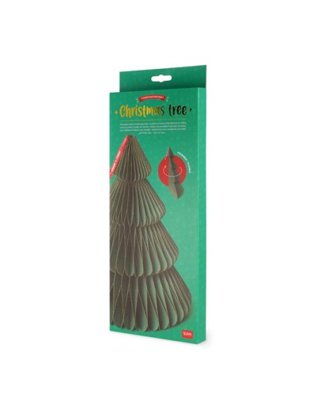 Legami Albero di Natale Pieghevole in Carta – Decoro Glitter Oro LEGPCT0002 Legami Milano | Futurartshop.com