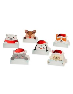 Legami Christmas Place Cards Set – 12 Folding Designs LEGPLC0001 Legami Milano | Futurartshop.com
