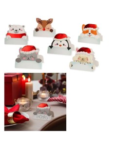 Legami Christmas Place Cards Set – 12 Folding Designs LEGPLC0001 Legami Milano | Futurartshop.com 2