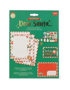 Legami Santa Claus Letter Kit – Letter Set with Envelope & Stickers LEGSKL0001 Legami Milano | Futurartshop.com