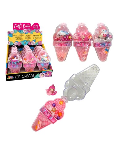 Ice Cream Beads Set | Kids Creative Craft Kit TOY28239 Toys Garden | Futurartshop.com