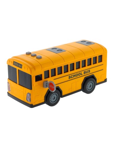 Friction School Bus Toy | With Realistic Lights and Sounds TOY28442 Toys Garden | Futurartshop.com