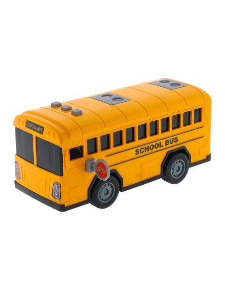 Friction School Bus Toy | With Realistic Lights and Sounds TOY28442 Toys Garden | Futurartshop.com