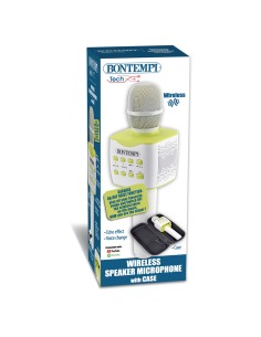 Wireless Speaker Microfono + Custodia | Audio Portatile ICA485120 Bontempi | Futurartshop.com 2