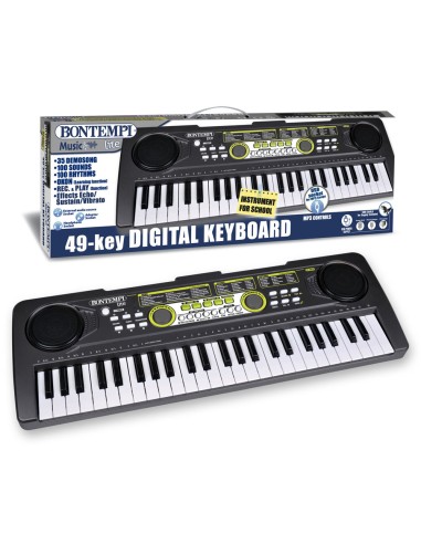 Tastiera 49 Tasti USB + Cavo – Didattica e Home Studio ICA154970 Bontempi | Futurartshop.com