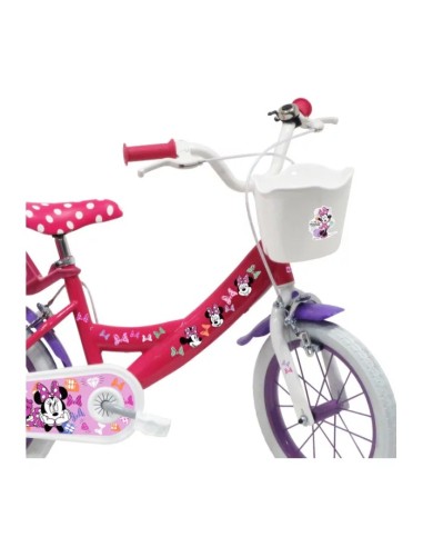 Disney Minnie Bicycle 14 GEF614 NN Dino bikes | Futurartshop.com
