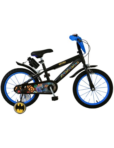 DC Batman 16″ Kids Bike – Superhero-Themed Bicycle ALB21743-DR Gabbiano | Futurartshop.com