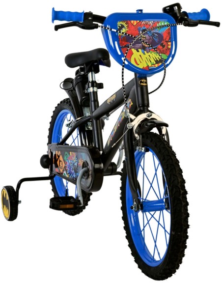 DC Batman 16″ Kids Bike – Superhero-Themed Bicycle ALB21743-DR Gabbiano | Futurartshop.com