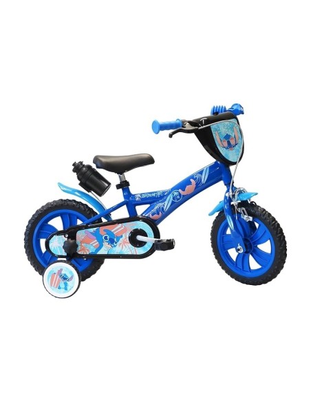 Bici 12″ Stitch Blu – Bicicletta Bambini Tema Disney ALB31282 Gabbiano | Futurartshop.com