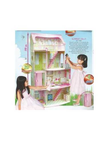 Casa delle bambole in legno GIORDF70088 Giochi Preziosi | Futurartshop.com