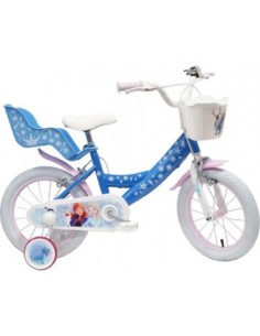 Bici 14″ Frozen – Bicicletta Bambini Tema Disney ALB21514-DR Gabbiano | Futurartshop.com