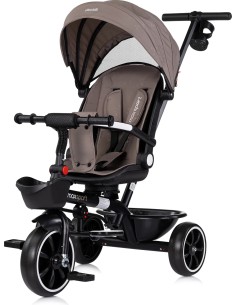 Triciclo Maxs Sport 360 Tiramisu – Metallo & Rotante 360° CHITRKMS02503TR Chipolino | Futurartshop.com