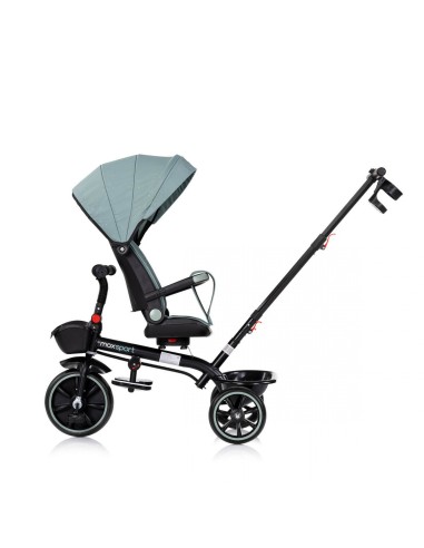 Triciclo Maxs Sport 360 Basil – Metallo & Ruota Rotante 360° CHITRKMS02504BA Chipolino | Futurartshop.com
