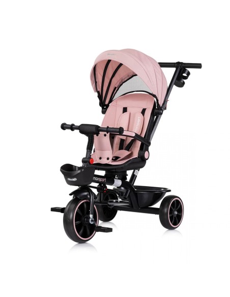 Triciclo Maxs Sport 360 Pink Marshmallow – Metallo & Girevole 360° CHITRKMS02506PM Chipolino | Futurartshop.com