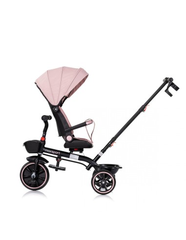 Maxs Sport 360 Pink Marshmallow Metal Tricycle – 360° Swivel CHITRKMS02506PM Chipolino | Futurartshop.com
