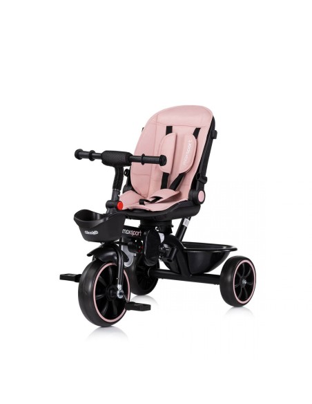 Triciclo Maxs Sport 360 Pink Marshmallow – Metallo & Girevole 360° CHITRKMS02506PM Chipolino | Futurartshop.com