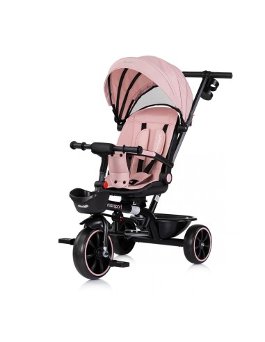 Triciclo Maxs Sport 360 Pink Marshmallow – Metallo & Girevole 360° CHITRKMS02506PM Chipolino | Futurartshop.com
