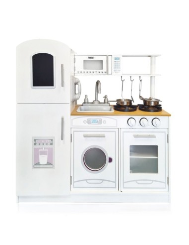 Cucina in Legno 85,5 cm + 5 Accessori in Metallo – Gioco Bimbi CHIDIWH02401539 Chipolino | Futurartshop.com