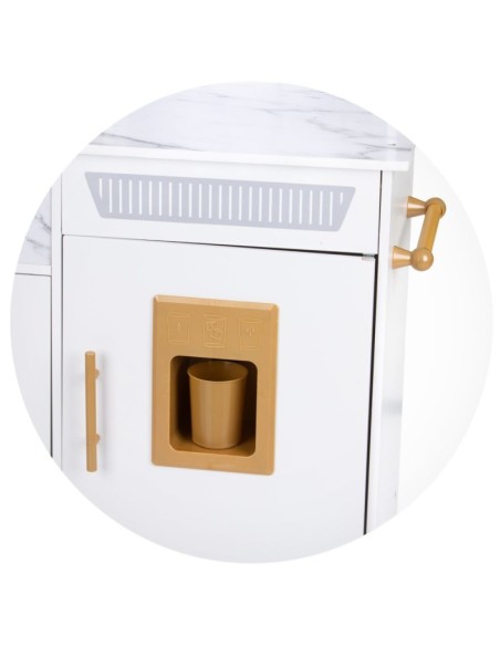 Cucina in Legno 92 cm con Luci e Suoni – 2 Elettrodomestici CHIDIWH02403568 Chipolino | Futurartshop.com