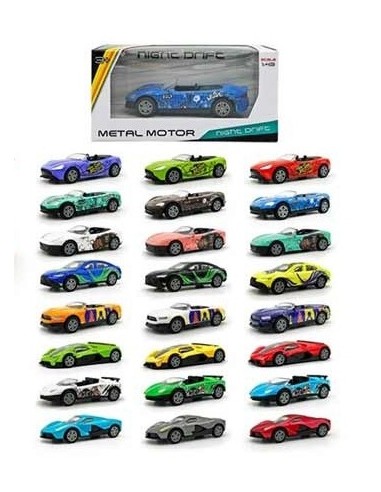Auto in Metallo Scala 1:43 Assortite TOY28026 Toys Garden | Futurartshop.com