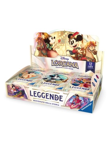 Disney Lorcana - Leggende - Booster Pack Display da 24 Buste ITA RAV11098642 Ravensburger | Futurartshop.com