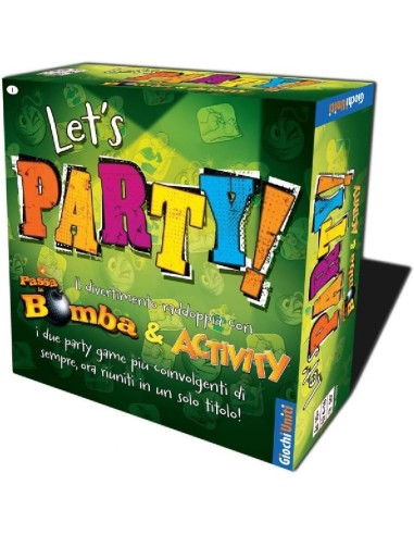 Passa la Bomba & Activity Let’s Party – Fun Party Game GIOGU659 Giochi Uniti | Futurartshop.com