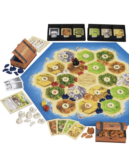 Catan Base 3‑4 Players – Strategic Board Game GIOGU741 Giochi Uniti | Futurartshop.com