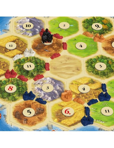 Catan Base 3‑4 Giocatori – Gioco da Tavolo Strategico 60 min GIOGU741 Giochi Uniti | Futurartshop.com