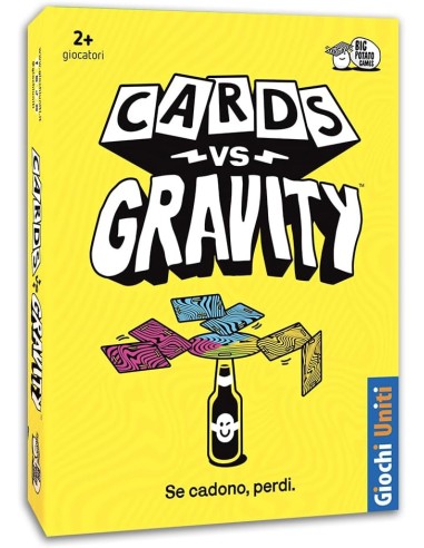 Cards vs Gravity – Strategic Card Game GIOGU780 Giochi Uniti | Futurartshop.com