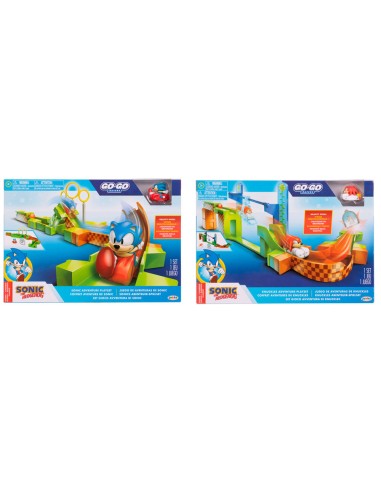 Sonic Go Go Racers Playset Pista – Sonic & Knuckles in Avventura JAK423334 Jakks Pacific | Futurartshop.com