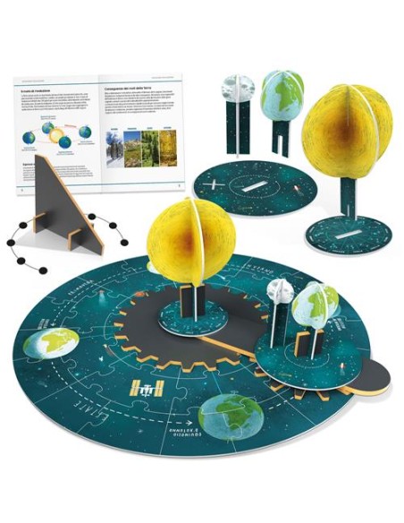 Wooden Gear Set – Rotation & Revolution Educational Toy HEAIT57083 Headu | Futurartshop.com