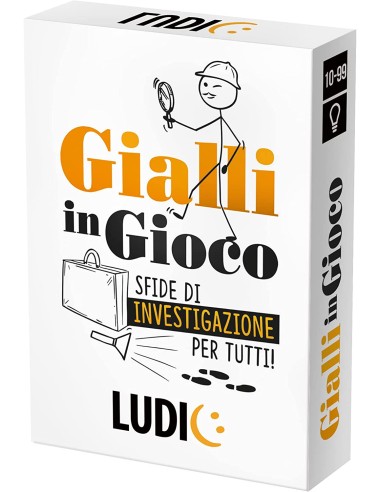 Gialli in Gioco – TreRime Store, Libro‑Gioco Giallo Interattivo HEAIT54129 Headu | Futurartshop.com