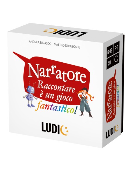 Ludic Narratore – Gioco Creativo & Storytelling per Famiglie HEAIT27422 Headu | Futurartshop.com