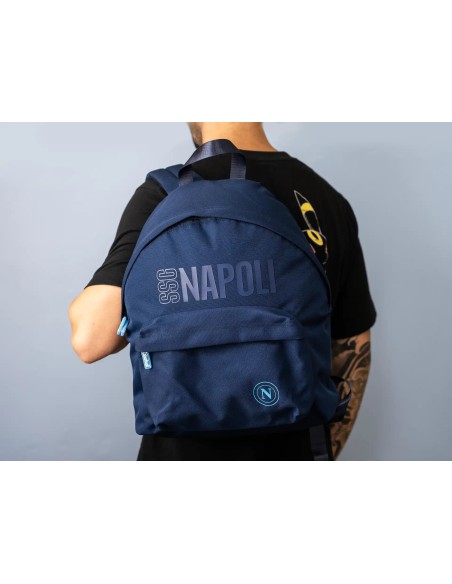 Zaino Americano SSC Napoli Blu – Scuola & Tempo Libero LAGSSCN25028 Colourbook | Futurartshop.com
