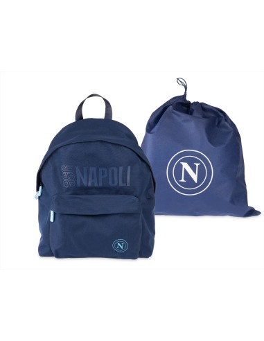 SSC Napoli Blue American Backpack – School & Leisure LAGSSCN25028 Colourbook | Futurartshop.com