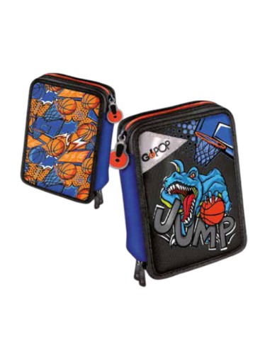 Go Pop Astuccio 3 Zip Slam Dunx – Completo & Capiente GIOGG9X9210 Giochi Preziosi | Futurartshop.com