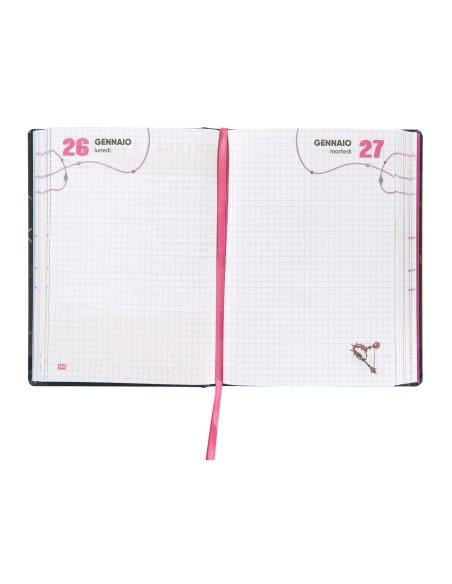 Diario 16 Mesi 2025/2026 Medium Anna Pepe Black – Agenda Scuola PAN74185AN Panini | Futurartshop.com