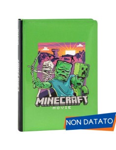 Diario Minecraft Movie Verde – 12 Mesi Standard Scuola PAN73523VE Panini | Futurartshop.com